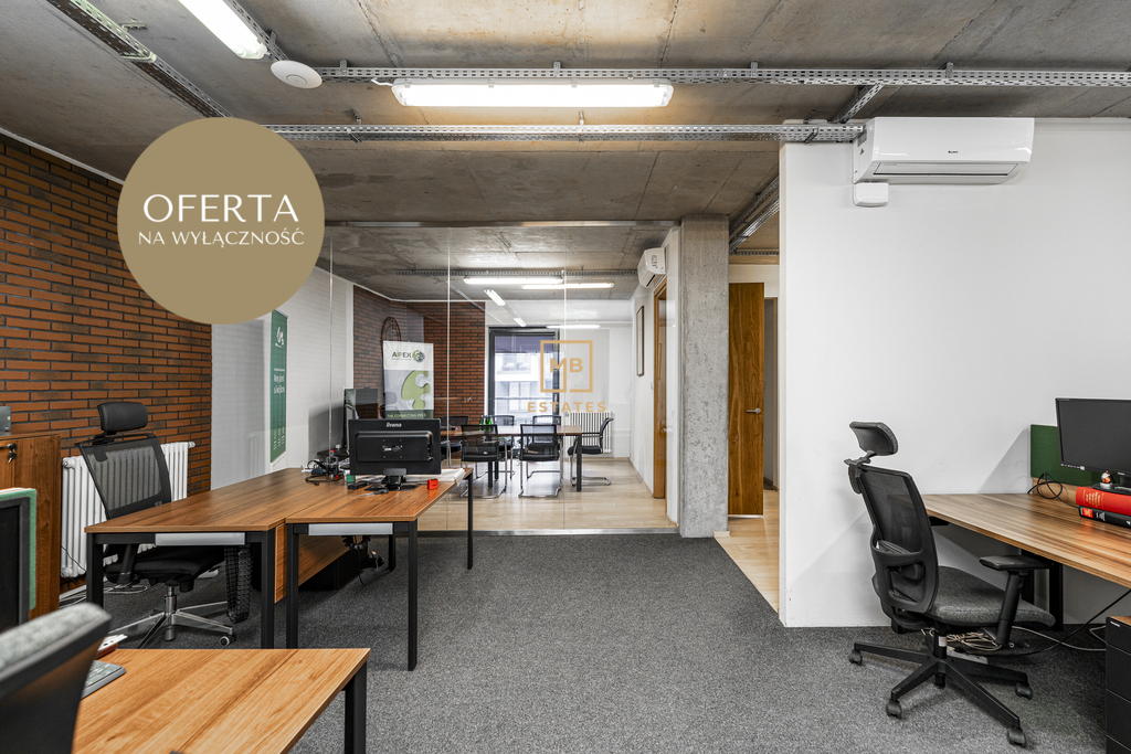 Nowoczesna przestrzeń  dla firmy na Zabłociu