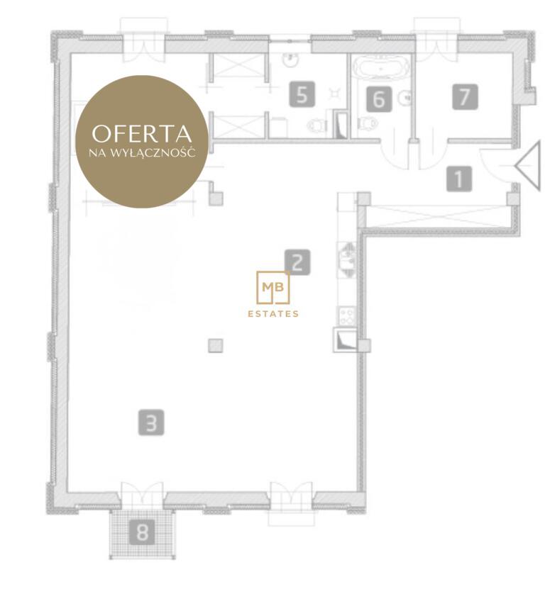 Nowoczesna przestrzeń  dla firmy na Zabłociu