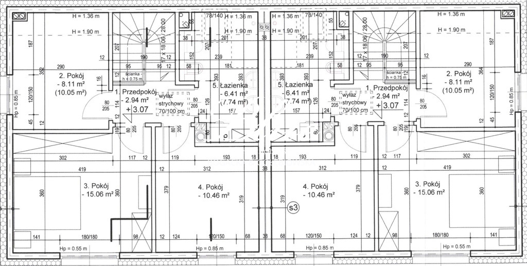 Wołczkowo | Bliźniak 5-pokoi | 97m²