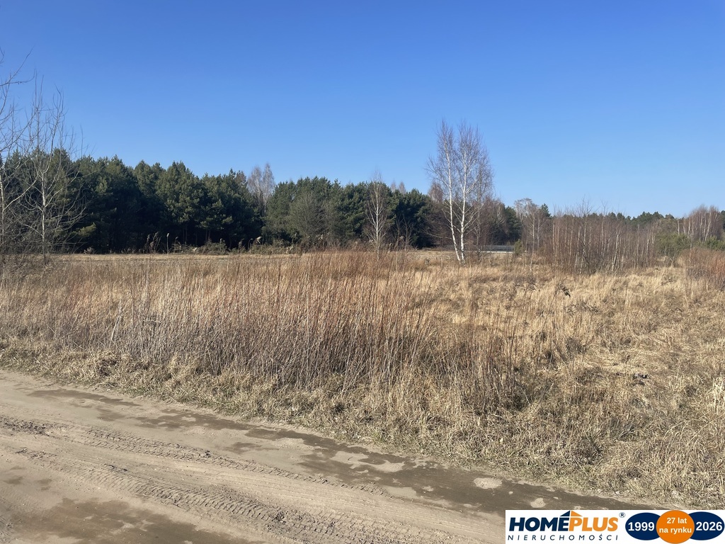 Działka budowlana blisko S8, 30 min. od Warszawy