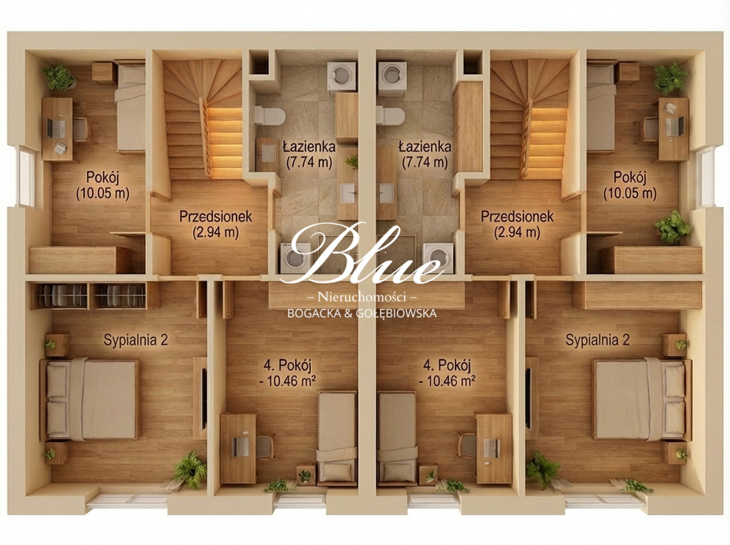 Wołczkowo | Bliźniak 5-pokoi | 97m²
