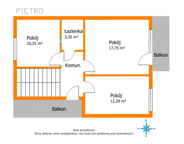 Dom w cichej okolicy | balkony | ogród | garaż
