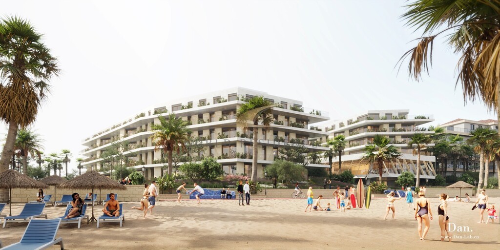 Nowoczesne apartamenty przy samej plaży