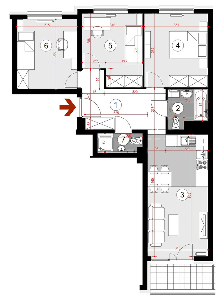 nowe, nidgy niezamieszkałe, gotowe do wejścia