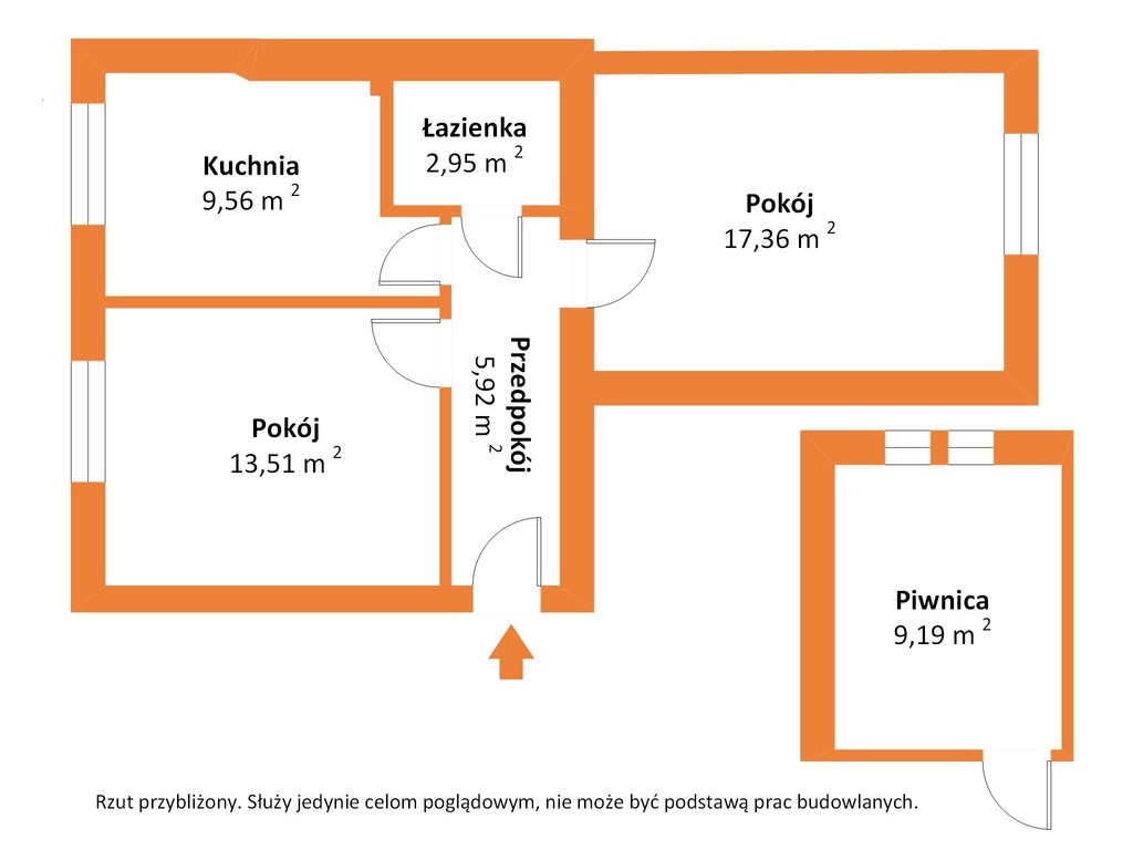Twoje dwupokojowe w cegle - cisza, zieleń, komfort