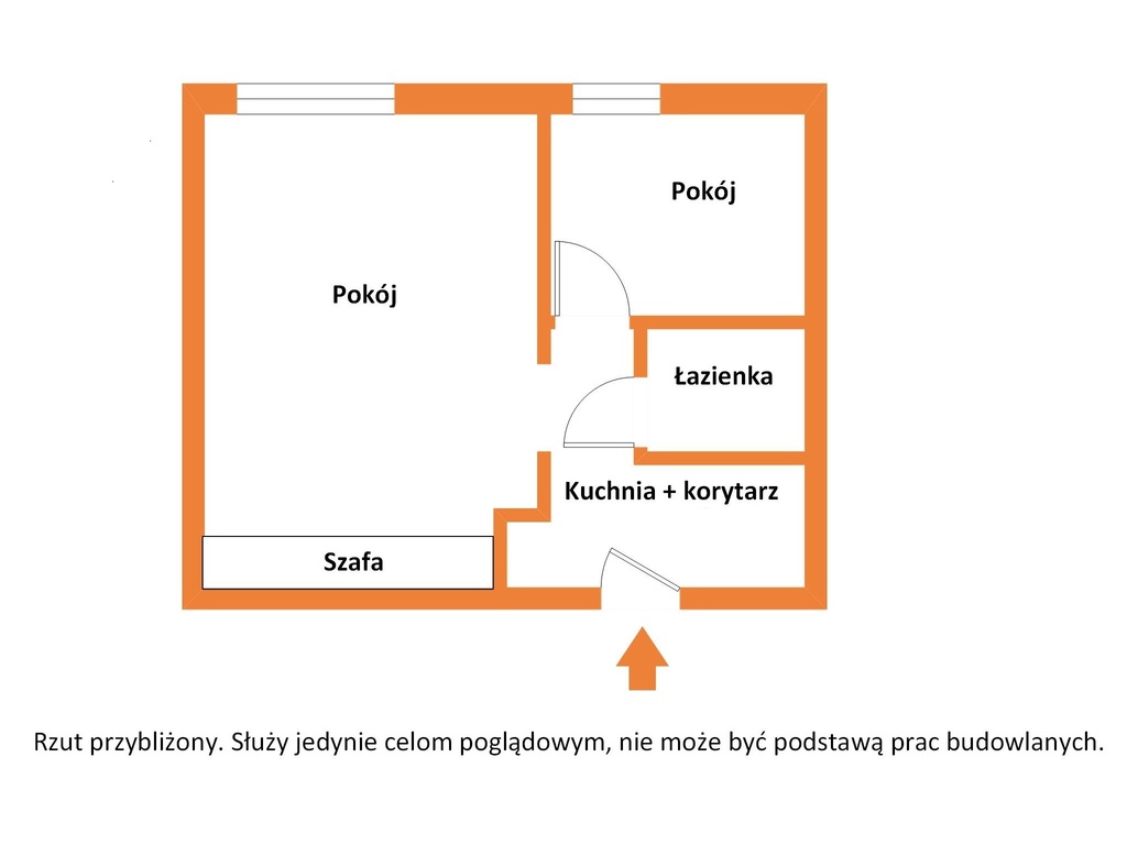 Rezerwacja 2 pokoje w zielonej okolicy, Górna