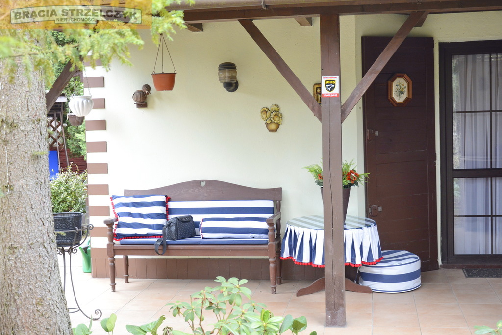 Działka rekreacyjna z domem