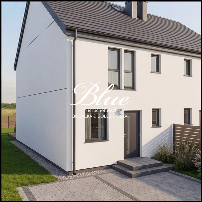 SKRAJNY BLIŹNIAK W DEWELOPERSKIM STANDARDZIE PLUS