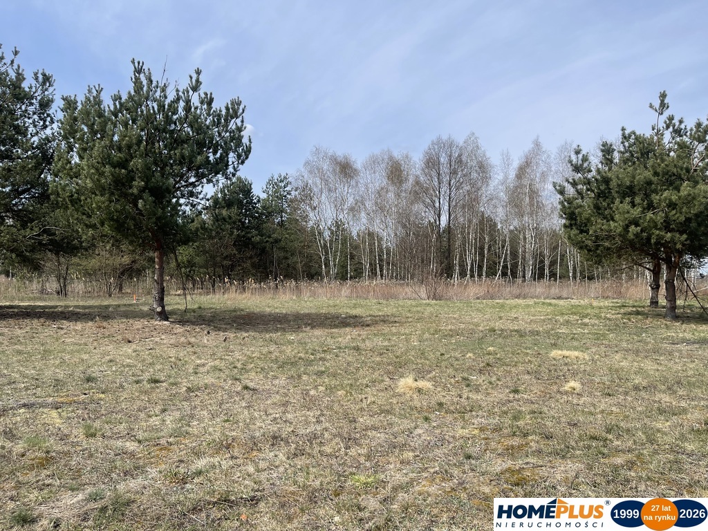 Działka 830 m² – spokojna, zielona okolica