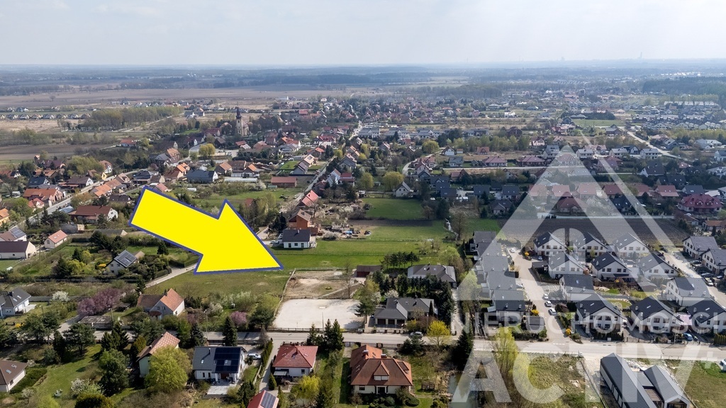 Duża działka budowlana, obok lasu Mokrzańskiego