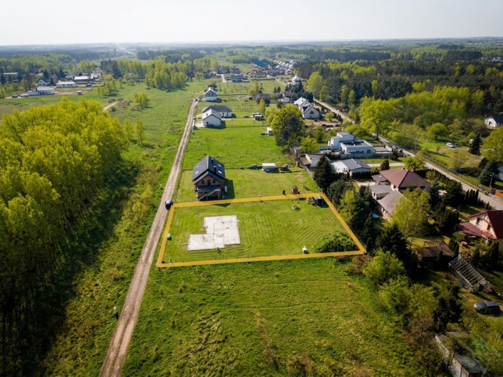 Buduj od razu! 1607 m² + pozwolenie — Łódź