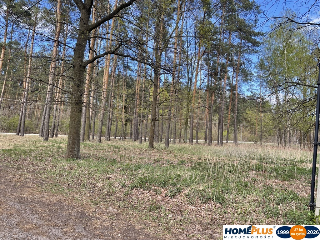 Działka bud. 960 m² przy lesie, zielona okolica.