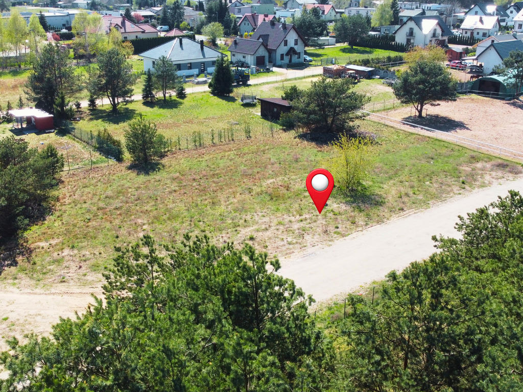 Działka 1038m² MPZP MN/U Sieraków - kraina jezior