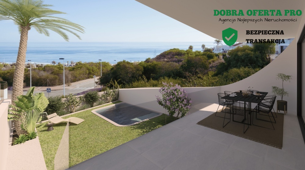 Bungalow 77 m² z widokiem na morze – La Mata