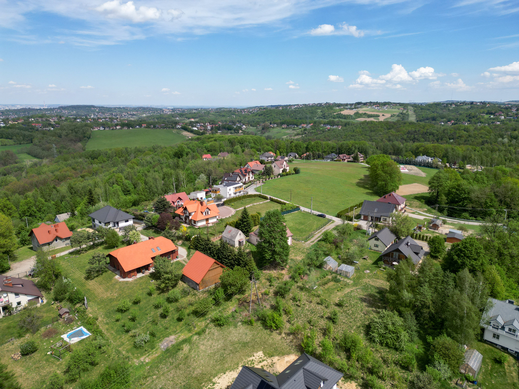 Oaza spokoju w Konarach (Gm. Mogilany) - 709 m2