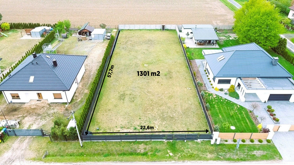 Twoje miejsce na dom | 1301 m² | Dobiecin