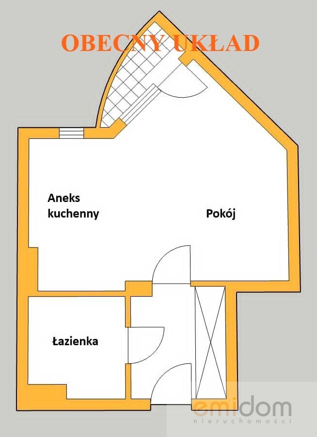1 pokój z opcją dwóch | Balkon | Garaż | Metro