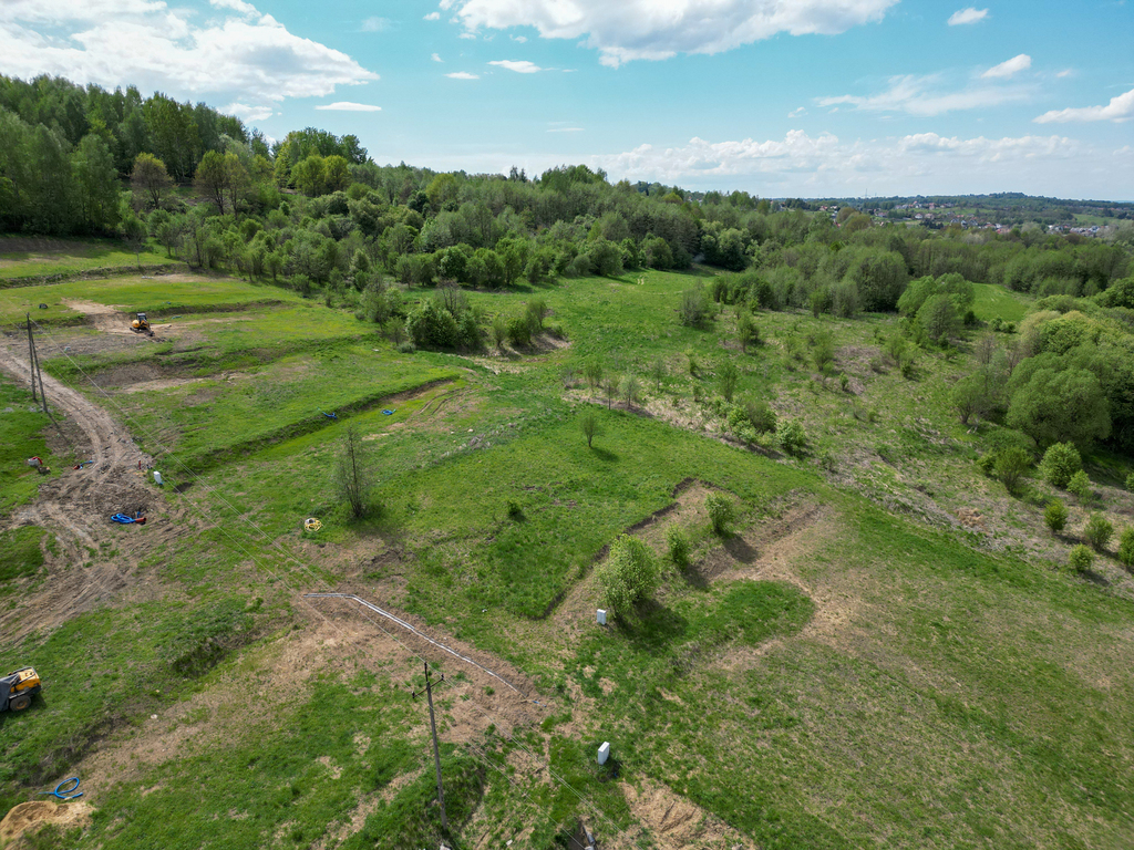 Ustawna działka 46x31m w Golkowicach