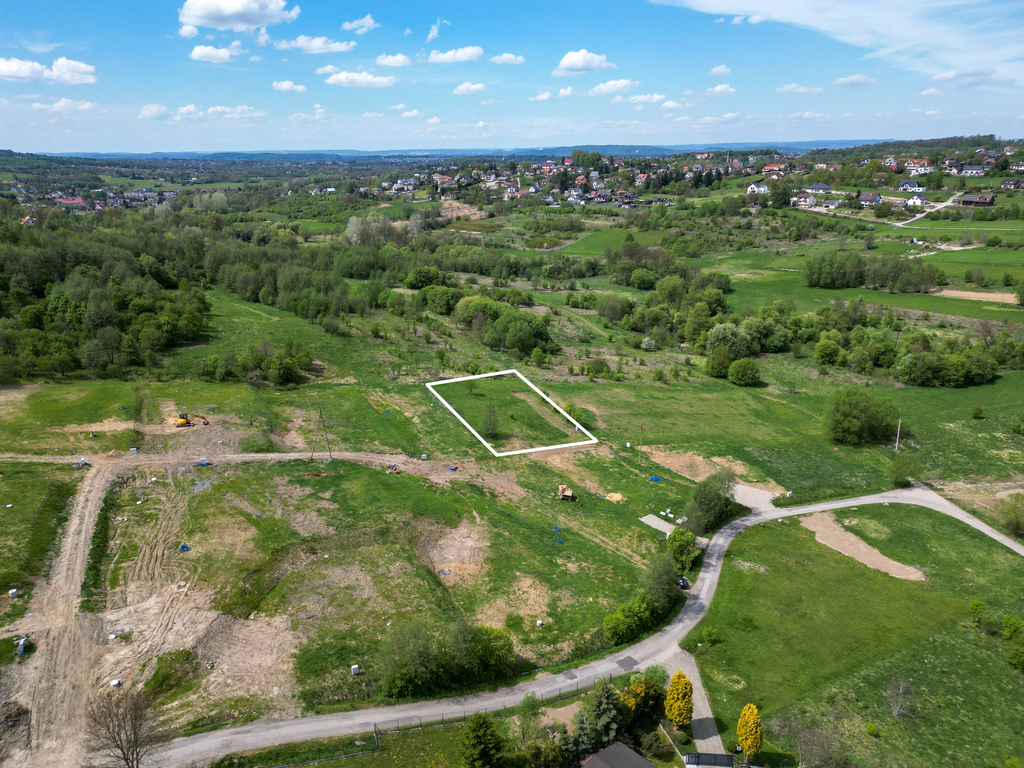 Ustawna działka 46x31m w Golkowicach