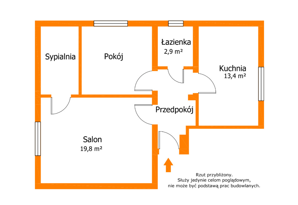 Mieszkanie Głogów Małopolski | 56,2 m²