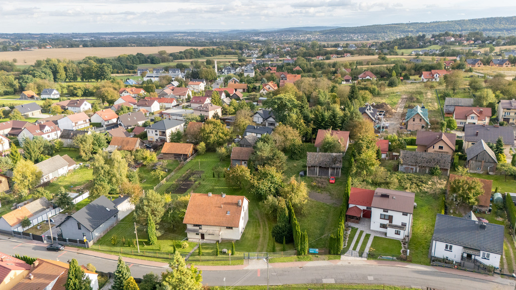 Dom na dużej działce 2600 m² – projekt przebudowy