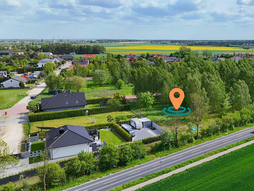 Sady pod Poznaniem | Działka z brzozami | 1544 m2