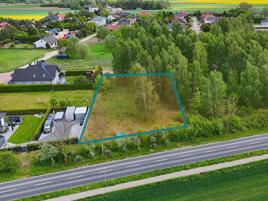Sady pod Poznaniem | Działka z brzozami | 1544 m2