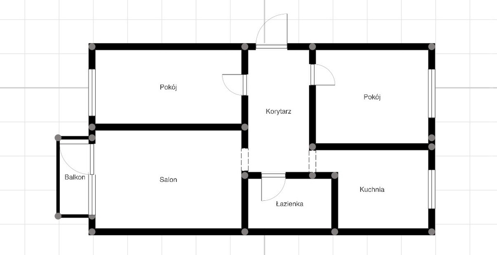 Mieszkanie 49,9 m² | Balkon | Nowa Sarzyna