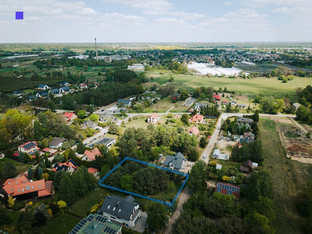 1086 m2  na Twój wymarzony dom pod Łodzią!