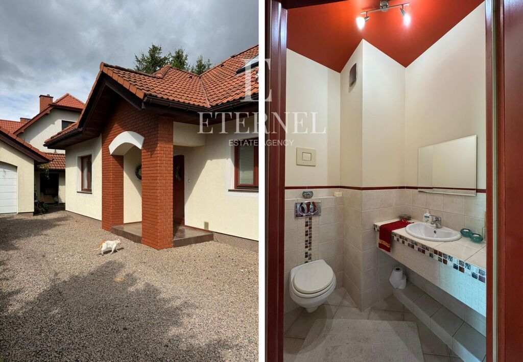 Ekologiczny dom parterowy z poddaszem 229,26 m2