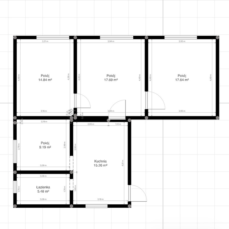 4 pokoje | Staromieście | 75 m² | Parking