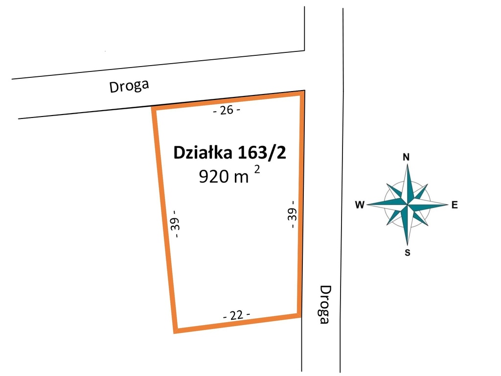 Zgrabna działka na Twój nowy dom
