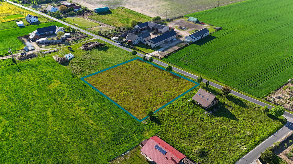 Uzbrojona działka 3846 m² z WZ Ujazd gm. Kiszkowo