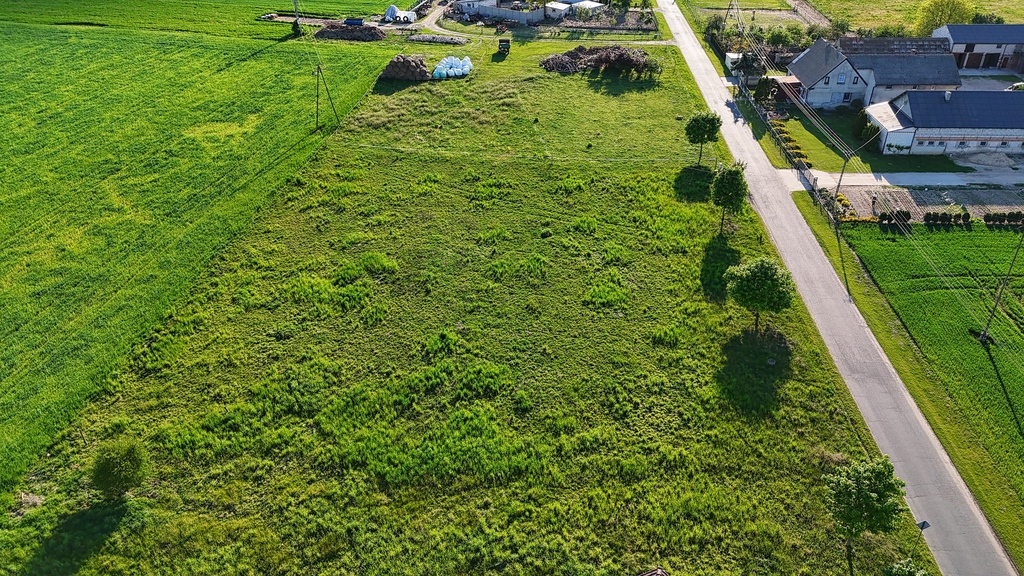 Uzbrojona działka 3846 m² z WZ Ujazd gm. Kiszkowo
