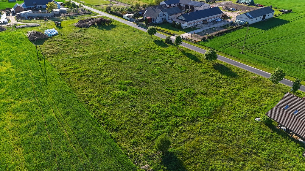 Uzbrojona działka 3846 m² z WZ Ujazd gm. Kiszkowo