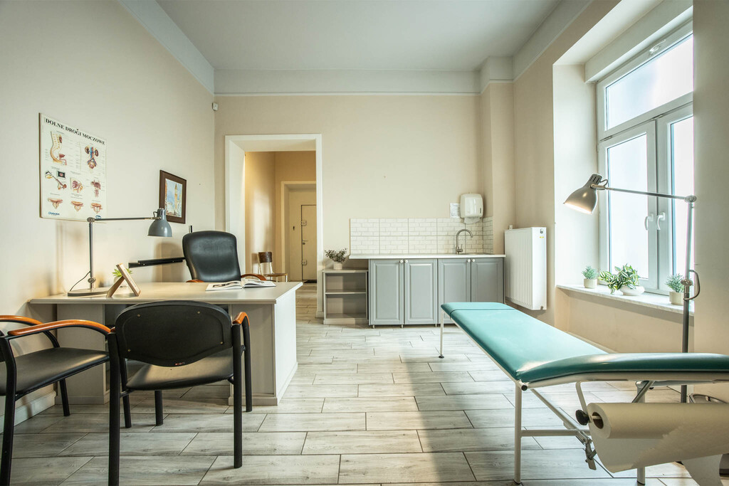 Okazja, pracujący gabinet lekarski w Centrum