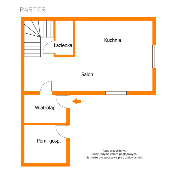 Mieszkanie z ogrodem Kwilcz 63m²