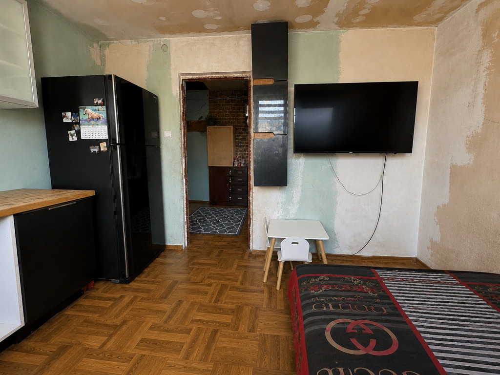 Dom z projektem rozbudowy i nowym dachem | Głowno
