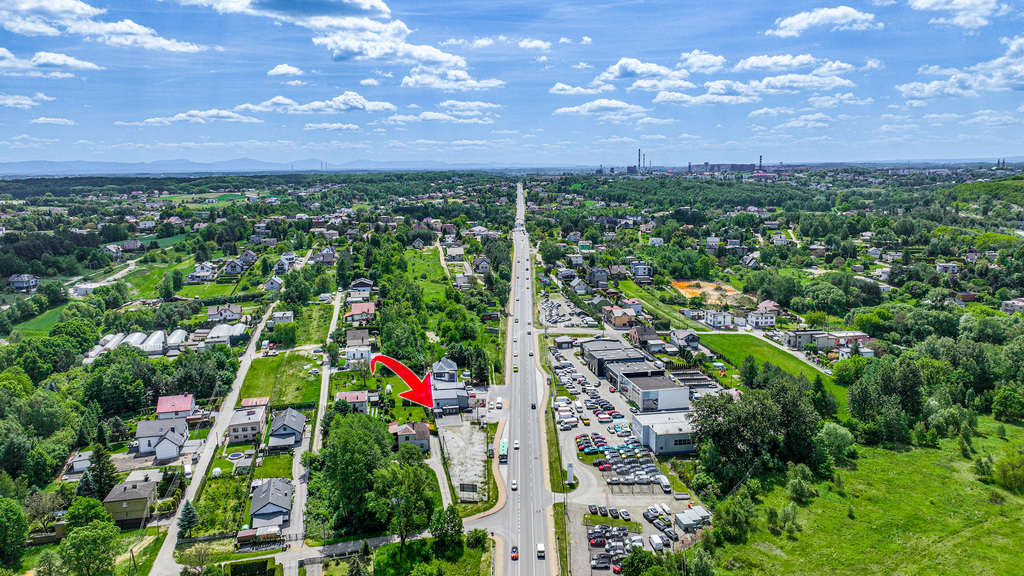 Działka przy gł. drodze RYBNIK +przychód 1600zł/ms
