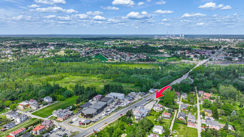 Działka przy gł. drodze RYBNIK +przychód 1600zł/ms