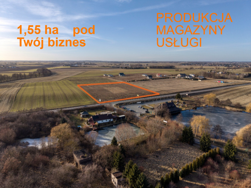 Grunt komercyjny KORONOWO 1,5 ha