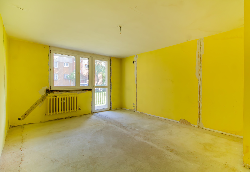 4 - pokojowe mieszkanie na parterze z balkonem!