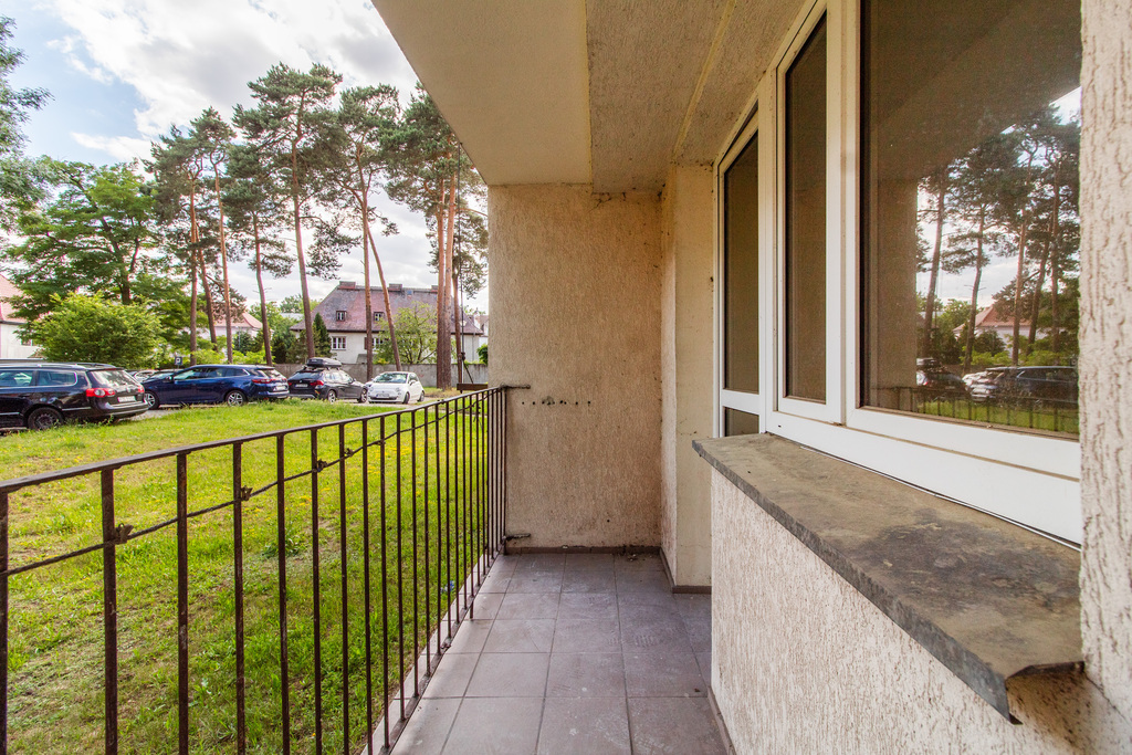 4 - pokojowe mieszkanie na parterze z balkonem!