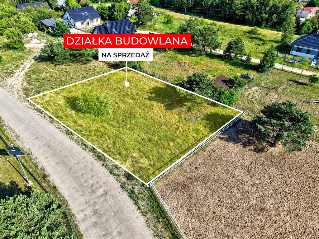 Działka 1038m² MPZP MN/U Sieraków - kraina jezior