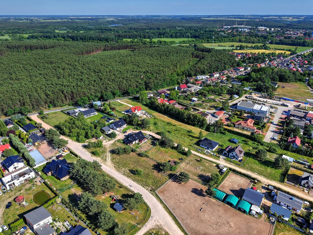 Działka 1038m² MPZP MN/U Sieraków - kraina jezior