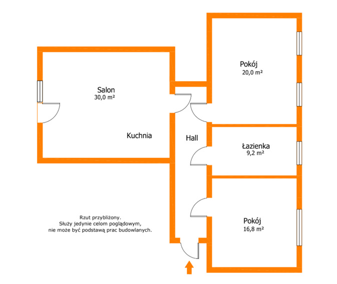 Przestronny apartament 90m² z tarasem i garażem
