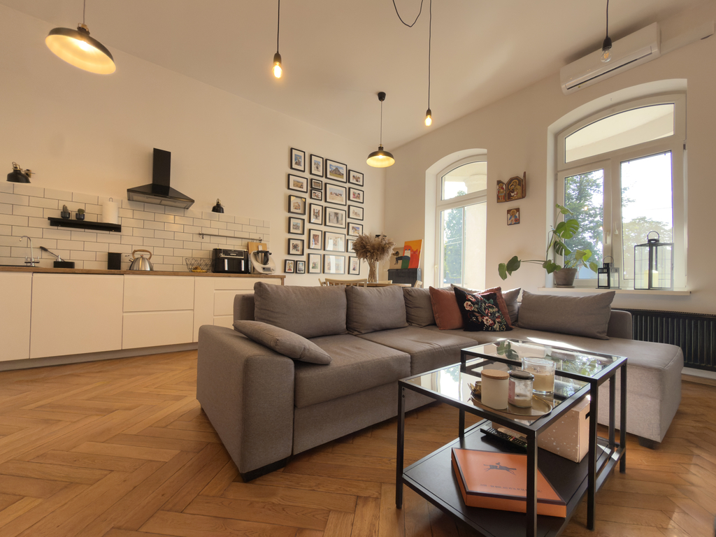 Przestronny apartament 90m² z tarasem i garażem