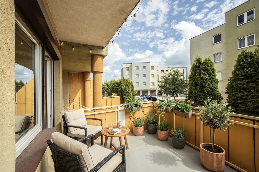 Kawalerka 32 m2 z tarasem i piwnicą, Cynarskiego 5