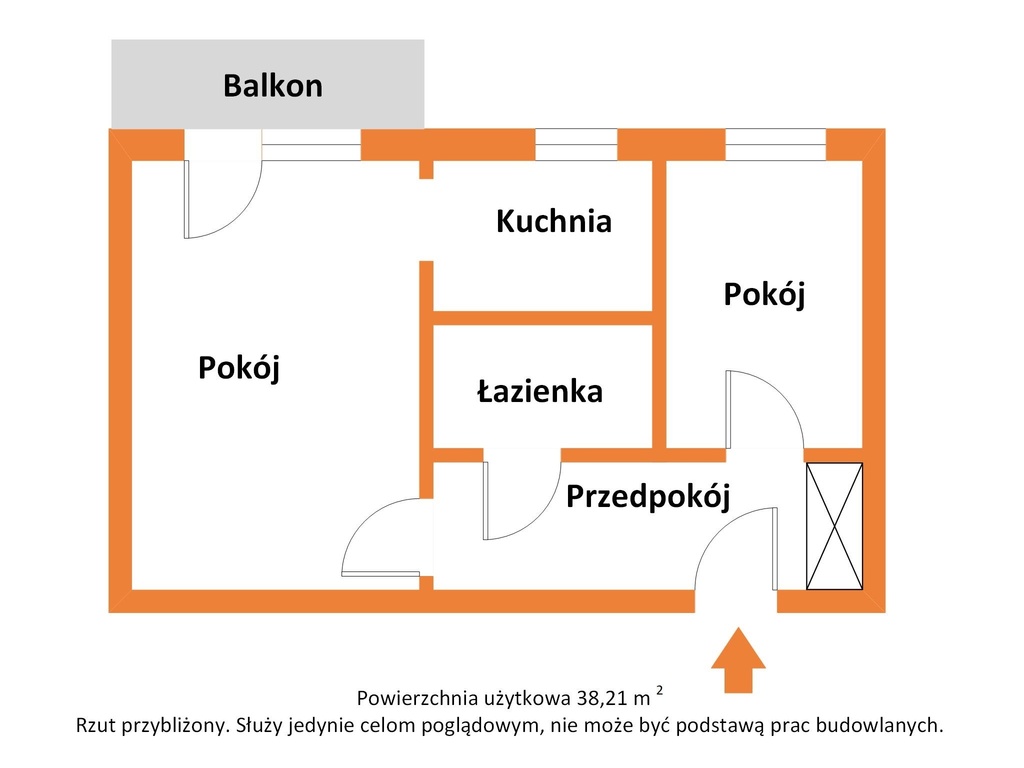 Rezerwacja -Gotowe do zamieszkania 2 pokoje