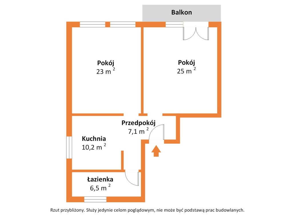 Przestronne 74 m² w zielonej okolicy